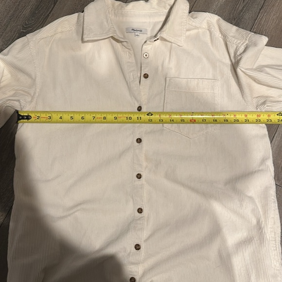 MADEWELL Mini Shirtdress. - Picture 9 of 11